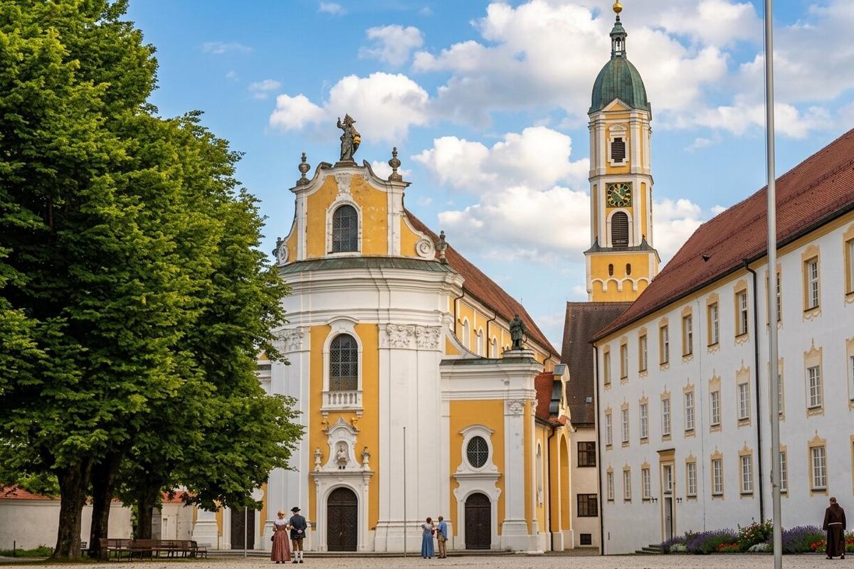 Barockkirchen und Klöster im Umkreis