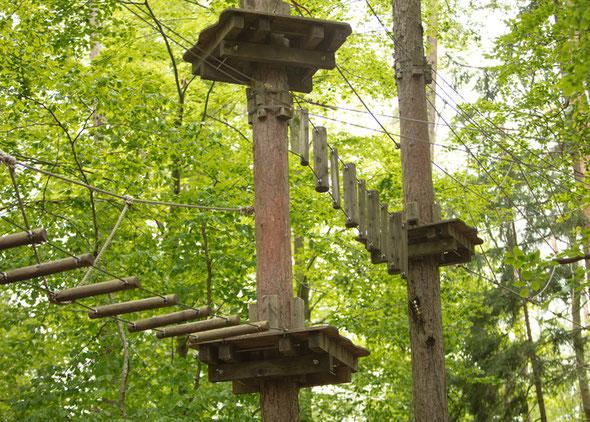 Kletterwald — Abenteuer für die ganze Familie